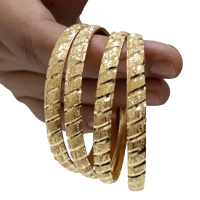 24 Karat Gold Bangles with 999.9 purity