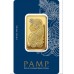 1 Ounce PAMP Suisse Gold Bar 999.9 Purity