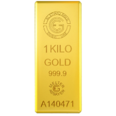 1 Kg Etihad Gold Bar with 999.9 Purity