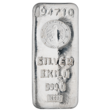 1 Kg Emirates Silver Bar with 999.0 Purity